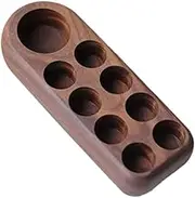 Essential Oil Storage Essential Oil Display Stand Holds 9 Bottles Rectangle Organizer Tray Nail Holder 9 Holes Storage Shelf
