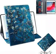 MiusiCase Cover for iPad Mini 5 / Mini 4 / Mini 3 / Mini 2 / Mini 7.9 inch, Stylish Flower Pattern Flip Cover Smart Leather Case with Auto Wake/Sleep Function (T04)