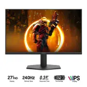 AOC 27G11ZE2 27" FHD 240Hz 0.3ms Fast IPS Gaming Monitor