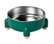 P60 Detachable Cat and Dog Single Bowl Stainless Steel Feeder Pet Supplies