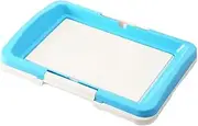 yuksok Dog Toilet Dog Potty Tray Reusable Puppy Pee Pad Washable Portable Train Pad Training Potty Tray for Other Pets Bunny, Blue 63x49.5x41cm