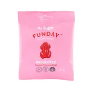 Funday No Sugar Gummy Frogs Raspberry 50g