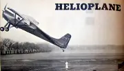 HELIOPLANE PLAN + CONSTRUCTION ARTICLE for 29" Span FF / UC / RC Model Airplane