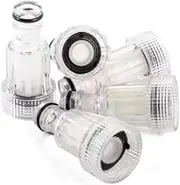 5Pcs High Pressure Washer Water Filters,3/4in Diameter Car Clean Filters Detachable Easy to Clean Connection Tool for Washing Machine for High Pressure Washer