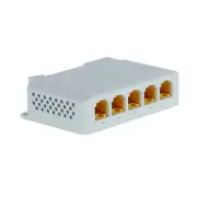 5 Port Gigabit POE Extender 100/1000Mbps 1in 4 Out POE Repeater Network VLAN