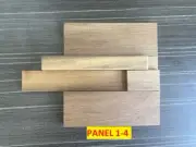 SAMPLE FEATURE WALL CLADDING 3D PANEL REAL WOOD AMERICAN WALNUT PANEL 1-4