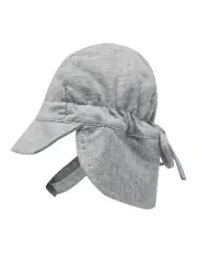 [Snugtime] Flap Hat in Grey Marle