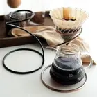 Metal Coffee Hand Brewing Rack Serpentine Filter Cup Holder Kitchen