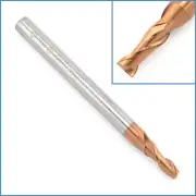 3mm HRC55 Carbide 2 Flute End Mill CNC Milling Cutter Router Bit Steel Tool