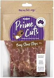 Kazoo Prime Cuts Beef Steak Strips - 80g