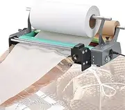 Honeycomb Packing Paper Roll Dispenser, 8m/min Wrapping Paper Manual Machine, 2 Operating Modes, Improve Efficiency