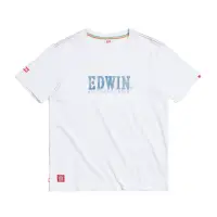 在飛比找新光三越 skm online優惠-EDWIN｜男裝｜丹寧感印花短袖T恤(白色)-XL