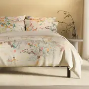 Sheridan Gardinne Quilt Cover Set - in Natural