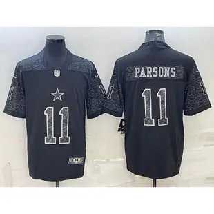 NFL達拉斯牛仔Dallas Cowboys橄欖球服11號Micah Parsons球衣情侣運動服
