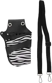 VALICLUD Hairdressing Scissors Waist Bag Portable Tool Pouch Multiple Compartments Stylish Barber Scissors Case for Storage Access for Professionals Home Use