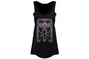 Grindstore Womens/Ladies Cryptic Moth Floaty Vest (Black) (XS)