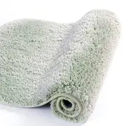 Large Bathroom Rug (24 x 40) Extra Soft and Absorbent 24" x 40" Pale Green