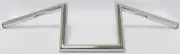 HD Dimpled Chrome Z Handlebar 8in Rise Harley Low Rider Conv 90-92