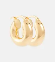 [Jil Sander] Jil Sander Silver hoop earrings One Size gold