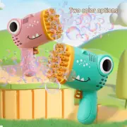 40 Holes Bubble Gun Handheld Dinosaur Bubble Machine Fully Automatic Toy GIft