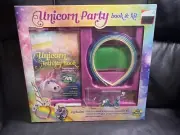 Mud Puddle Unicorn Party Book And Headband Kit Brand New in Box