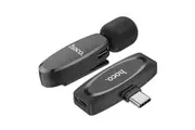 Hoco L15 USB-C Crystal Lavalier Wireless Digital Microphone Mic - Black AU
