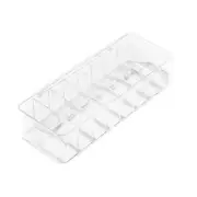 Multifunctional Headset Data Charging Line Cable Storage Box Transparent4686