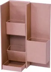 Nakabayashi Lifestyle Tool accessory case Storage Case S Craft LST-B01KR