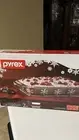 NEW Sealed Box Pyrex 2 PIECE 3 Qt. Limited Edition 2 pc Serveware Set Snowflakes