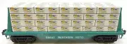 Atlas 1004102-1 Great Northern Flat Car w/ lumber Load NIB
