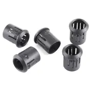 10mm LED 50Pcs Lamp Socket Diode Holder Nylon Black Clips Bezel Mount Useful