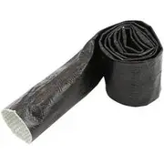 Aeroflow Aluminised Sleeve 1-1/8-1-1/2"Black Finish 3.7 Meter / 12Ft - AF91-5012BLK