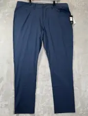 Travis Mathew Pants Mens 40 Alta Cresta Performance Stretch Golf Navy Indigo NEW