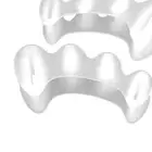 Durable Clear Silicone Toe Spacers - Corrects Bunions & Boosts Stability