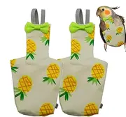Pigeon Bird Diaper | Reusable Bird Diaper Clothes Washable | 2X Training Nappy Pet Supplies, Soft Liners Leak-Proof for Parakeet Cockatiel Macaw Pigeon