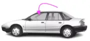 Fits : 1991-1995 Saturn SL,Sl1,SL2/93-95 SW1,Front Driver Left Door Window Glass