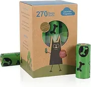 Eco-Friendly 18 Rolls Dog Waste Bags - 270 Biodegradable and Compostable Bags, Recycled Packaging, Leak-Proof & Tear-Resistant, Sophistik Pet Cleanup Essentials