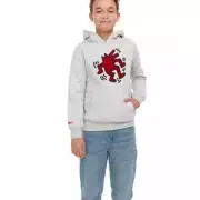Keith Haring Youth Hoodie in Blue