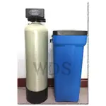 【WDS】25L 全自動樹脂軟水/軟化器1035(含鹽桶) 全自動時間型軟化控制頭  -水塔過濾前除水垢保護水管路