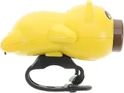 KICHOUSE 1 Set Bike Light with Horn USB Rechargeable Pig Headlamp for Scooters and Bicycles Easy Installation Powerful Illumination for Nighttime Rides