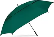 Guardian 2.0 62/68 Inch Lightweight Golf Umbrella, Automatic Open, Wind-Vented Canopy, Built-In Towel Bar