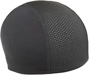 [ROMISBABA] Cycling Hat 3pcs Sports Helmet Liner Cool Skull Cap for Black Series Helmet No Sweat Football Helmet Liner Helmet Pads, Black, Medium