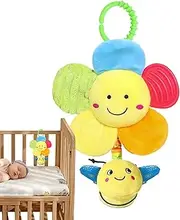 Stroller Hangable Toys | Car Seat and Stroller Activity Toy | Comfortable Toddler Bouncer Rattle for Girls, Boys, Kids, Children