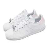 【ADIDAS 愛迪達】休閒鞋 STAN SMITH J 大童 女鞋 白 史密斯 皮革 小白鞋 愛迪達(IF0104)