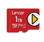 Lexar PLAY microSDXC UHS-I Card 1TB up to 160MB/s read, up to 100MB/s write 1 High-speed performance for gaming devices featureA1/A2 class wide ran LMSPLAY001T-BNSNG