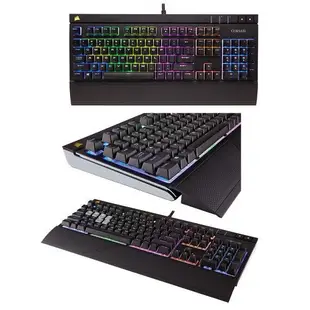 CORSAIR 海盜船 Gaming STRAFE RGB機械電競鍵盤-茶軸中文 現貨 蝦皮直送