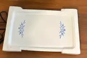 Vintage Corning Ware Blue Cornflower Electromatic Immersible Platter *NIB*