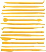 2 14 Pieces Clay Tools for Kids, Kids Clay Sculpting Modeling Tools, Double-Head Kids Adults Ceramic Pottery Tool Kit for Modeling, Sculpting and Shaping B/