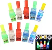 LED finger lamp, LED colourful finger light, LED finger lights, finger torch, LED torch for fingers, finger ring light rings, finger lamps, LED finger lights toy for Christmas, Halloween, 10 pieces,