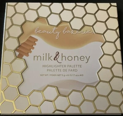 Beauty Bakerie 'Milk and Honey' Highlighter Palette NEW Makeup Palette